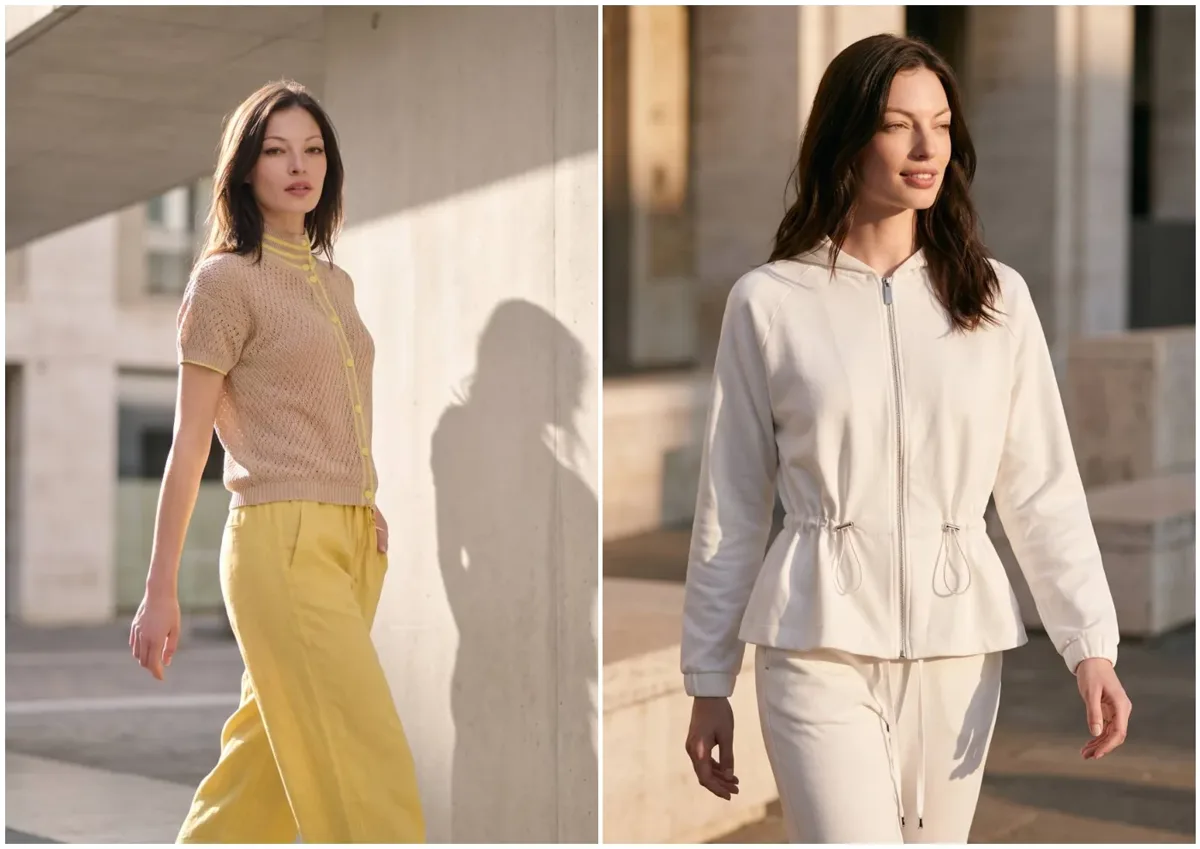 Consulente AI moda: scatto campagna SS27 in location reale generata con AI